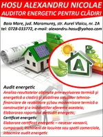 HOSU ALEXANDRU NICOLAE - AUDITOR ENERGETIC PENTRU CLĂDIRI