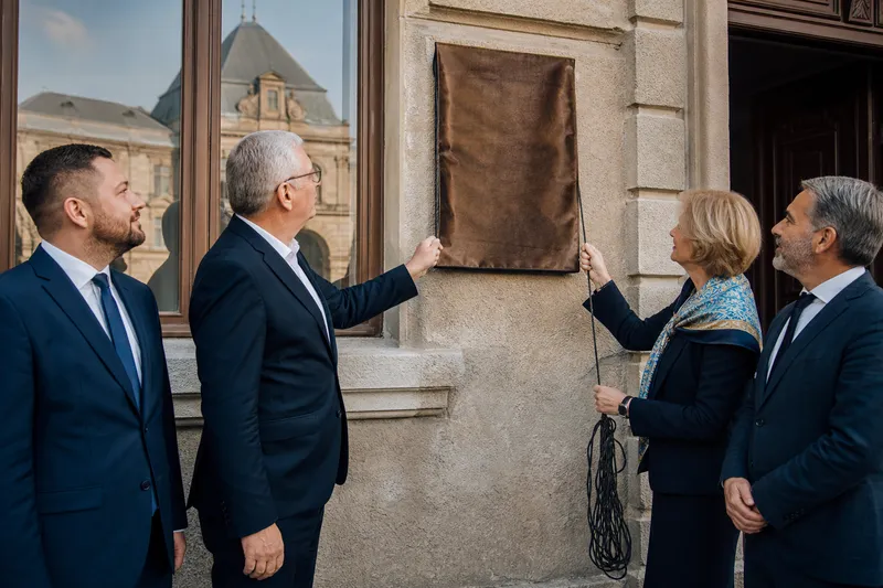 Placheta Europa Nostra 2026 dezvelită la Castelul Bánffy din Răscruci; CJ Cluj premiat pentru restaurare
