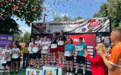 Explozie de padbol la București! Patru campionate naționale, într-un weekend dedicat performanței și copiilor
