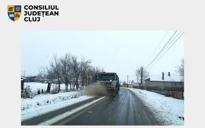 Planul de intervenție pe drumurile județene, pentru sezonul de iarnă, aprobat de Consiliul Județean