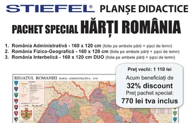 Harti Romania - Pachet Promotional