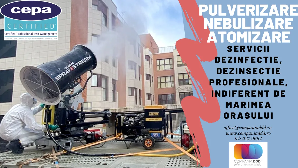 SERVICII DEZINSECTIE EXTERIOARA