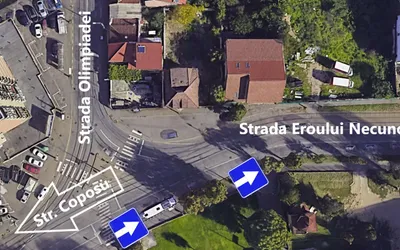 Se reface stratul de asfalt pe strada Eroului Necunoscut