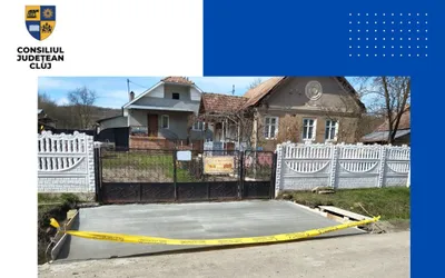 Consiliul Județean a demarat lucrări de realizare a acceselor la proprietăți pe DJ 161C, în localitatea Aluniș