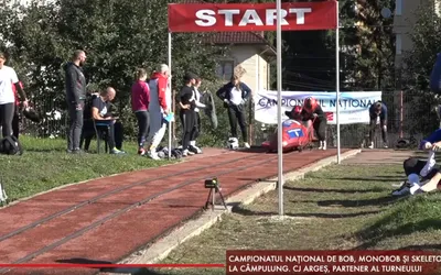 Zilele trecute, municipiul Câmpulung a găzduit Campionatul Național de Bob, Monobob și Skeleton