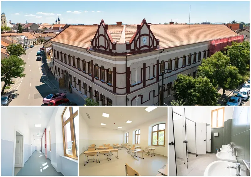Modernizarea Colegiului Național „Iosif Vulcan” din Oradea, aproape finalizată