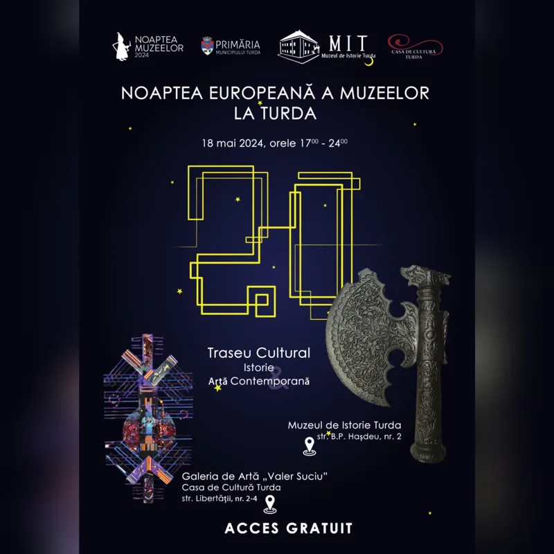 Noaptea Muzeelor la Turda revine și în acest an