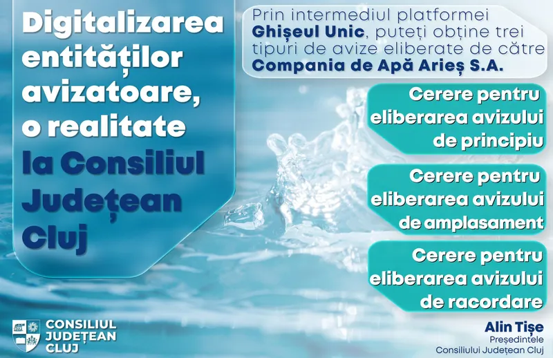 Noi tipuri de documente online prin aplicația „Ghișeul Unic”