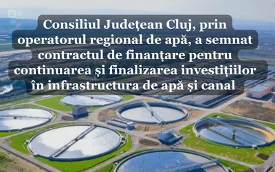 131 de milioane de euro pentru apa clujenilor