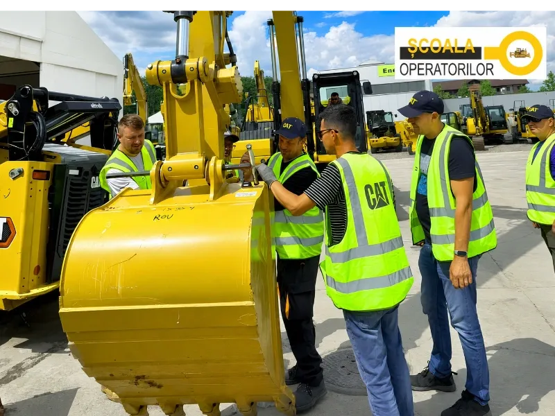 Școala Operatorilor anunță noi sesiuni de curs pentru viitorii maeștri ai utilajelor de construcții