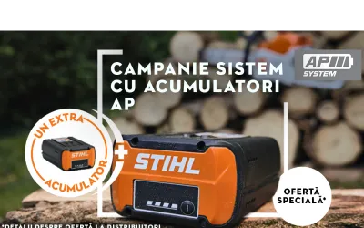 CAMPANII SISTEM CU ACUMULATORI STIHL AP