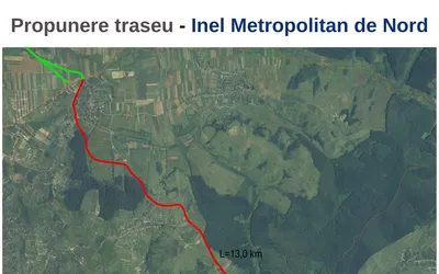 Inel rutier metropolitan de nord, din Oșorhei spre Paleu