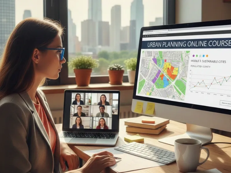 CURS ON-LINE URBANISM, AMENAJAREA TERITORIULUI SI DISCIPLINA IN CONSTRUCTII 2026 (DIPLOMA 30 ORE)