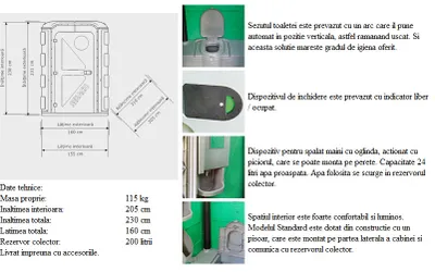 Cabină pentru persoane cu handicap