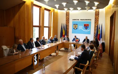 Întâlniri bilaterale între Executivul Consiliului Județean Maramureș și  președinți de consilii rationale din Republica Moldova
