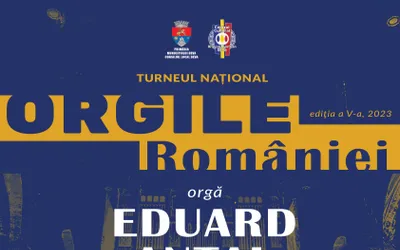 Orgile României – Deva, 8 iulie 2023  Organistul Eduard Antal susţine 10 concerte în ediţia a V-a  a Turneului Naţional Orgile României