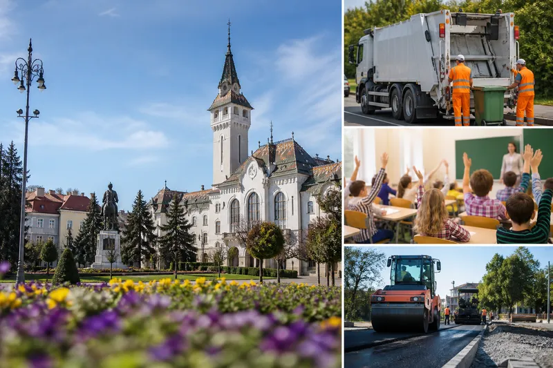 Târgu Mureș aprobă operator local de salubrizare, program pentru elevi și investiții în infrastructură