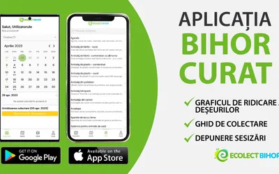 S-a lansat aplicația Bihor Curat – WasteBook