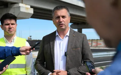 Lucrările la pasajul rutier de pe DN19, la ieșirea din Oradea spre Marghita, sunt finalizate în proporție de 85%; deschidere totală la sfârșitul lunii sau începutul lui iulie