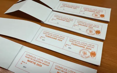 În atenţia pensionarilor din municipiul Deva și a altor categorii de persoane care beneficiază de tichete de călătorie gratuite pentru transportul public local!