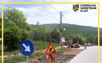 Consiliul Județean a demarat lucrări de întreținere pe drumul județean DJ 107R Făget – Sălicea – Ciurila
