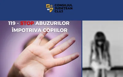 5.271 de clujeni au apelat numărul unic destinat cazurilor de abuz împotriva copiilor - 119