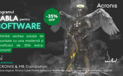 MB Distribution împreună cu Acronis lansează programul „Rabla pentru Software”!