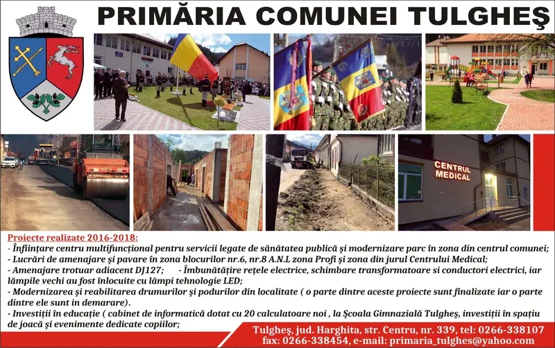 PRIMĂRIA TULGHEŞ