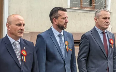 Avram Iancu, comemorat la Oradea printr-un ceremonial militar- religios. Primarul Florin Birta a depus o coroană de flori la  bustul revoluționarului