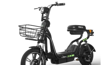 Bicicleta electrica, Scuter, Fara Permis, Cu Pedale, Volta SM - 220 W, viteza maxima 25 km pe ora, autonomie pana la 55 km