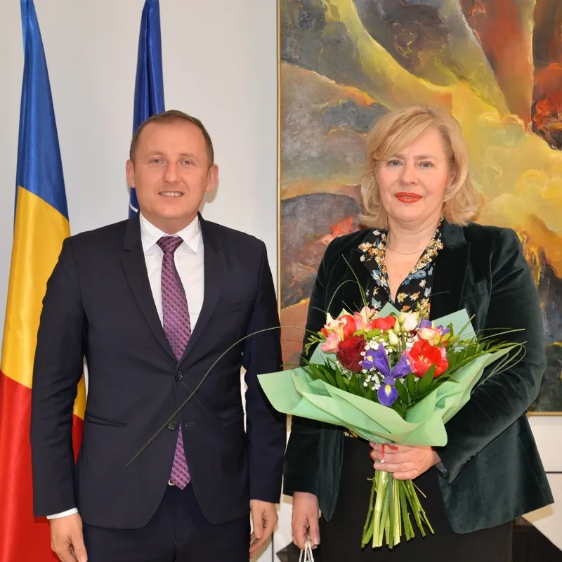 Ambasadorul Republicii Croația în România, în vizită la Consiliul Județean Cluj