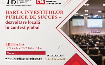 INVITAȚIE EVENIMENT: Harta Investițiilor Publice de Succes – dezvoltare locală în context global
