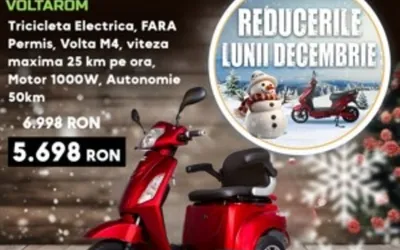 Vehiculele electrice pentru flotele institutiilor publice si private, de la Voltarom