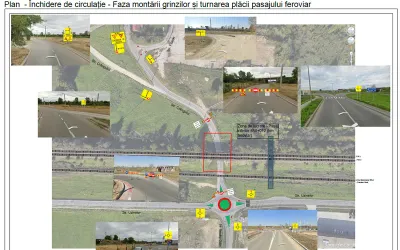 Oradea: restricții temporare de circulație aprobate pentru lucrări și evenimente