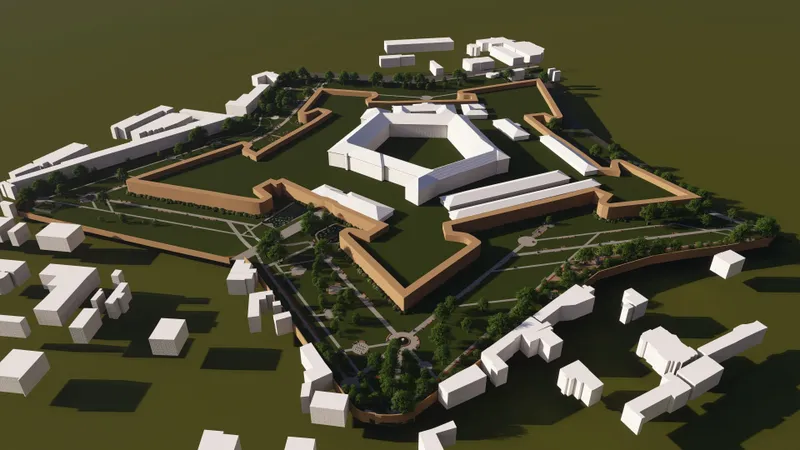 Parcul din Șanțul Cetății va fi extins, transformându-se într-o zonă  dinamică și animată