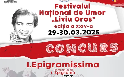 Festivalul Național de Umor „Liviu Oros” DEVA - 29-30 Martie 2025