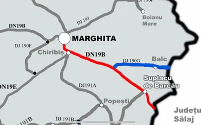 Stadiul lucrărilor de reabilitare a drumului județean 190G