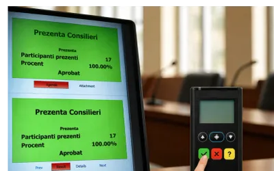 Cum a ales Primăria Bușteni un sistem de vot electronic care reduce timpul de ședință și crește transparența deciziilor