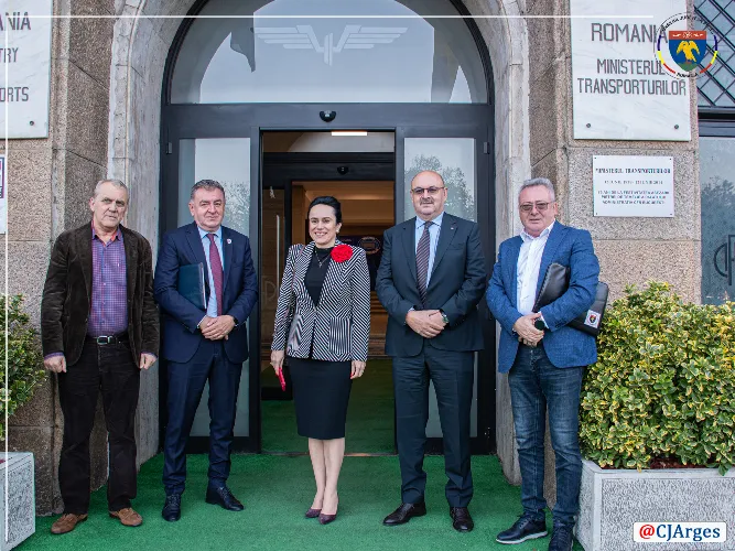 S-a semnat protocolul de colaborare între CNAIR și CJ Argeș pentru construcția Drumului Expres A1-Pitești-Mioveni