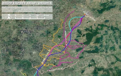 Au fost aprobați indicatorii tehnico-economici pentru Drumul expres Arad-Oradea