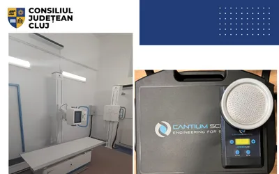 Noi dotări medicale la Spitalul de Pneumoftiziologie, cu sprijinul financiar al Consiliului Județean Cluj