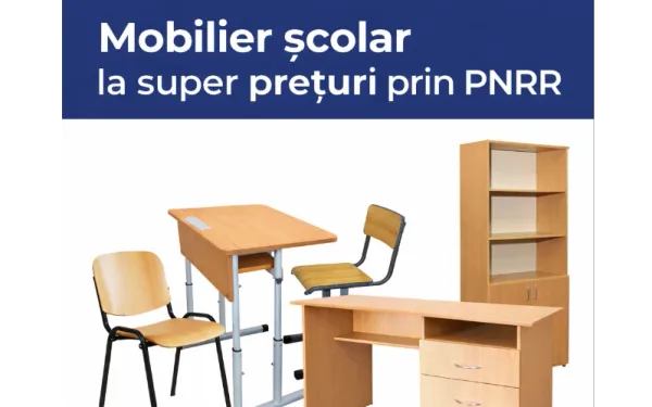 Mobilier școlar adaptat nevoilor actuale din educație