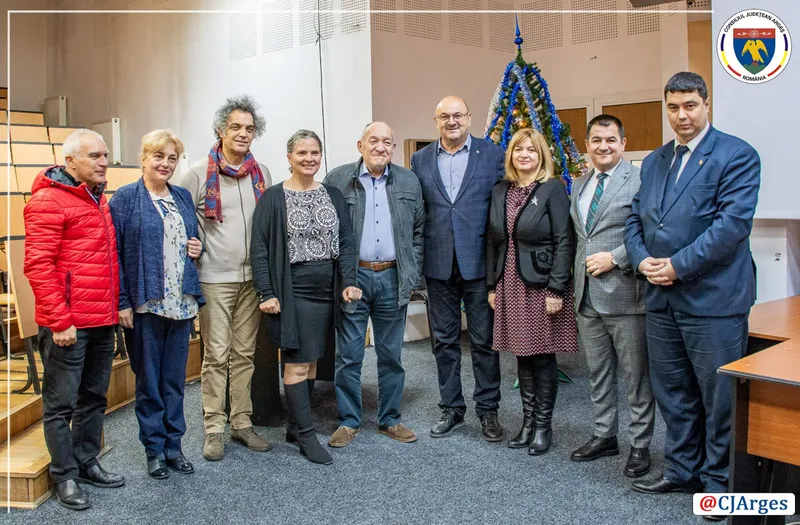 Moment emoționant la Consiliul Județean Argeș