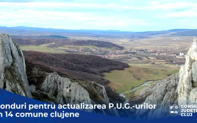 Fonduri pentru actualizarea P.U.G.-urilor în 14 comune clujene
