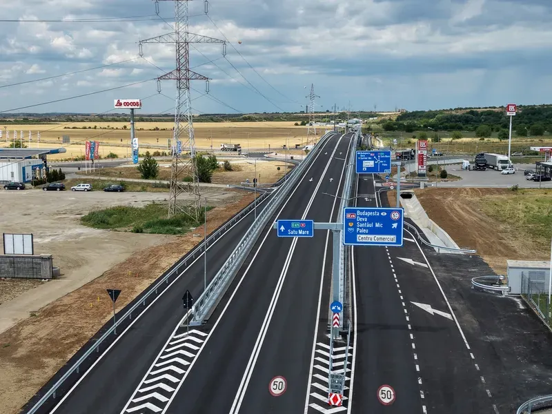 Se deschide traficul pe al treilea pasaj rutier realizat de Consiliul Județean Bihor, la ieșirea din Oradea spre Satu Mare