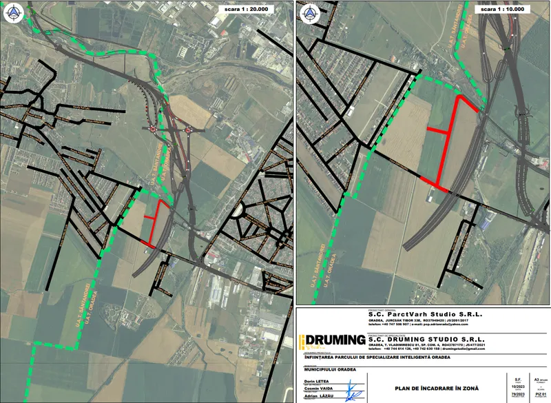 Proiect de parc industrial de specializare inteligentă, pentru  cercetare și inovare