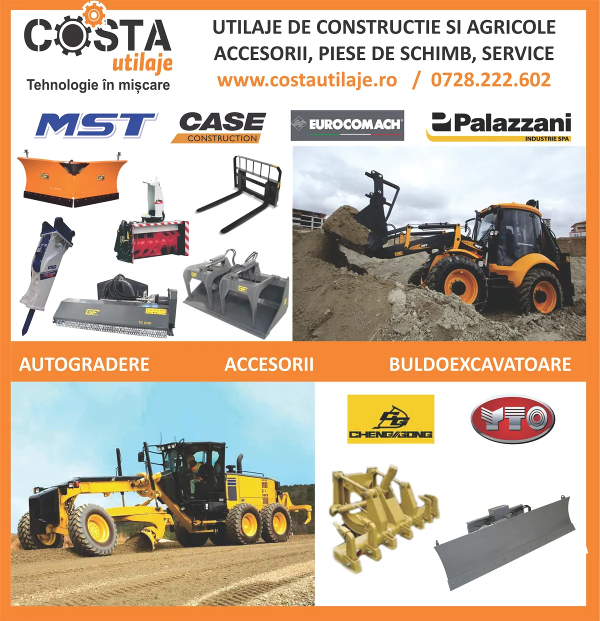 utilaje de constructii si accesorii