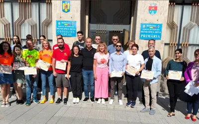 Primăria Deva a onorat voluntarii implicați în activitățile organizate la Deva cu ocazia ,,Săptămânii Europene a Sportului”
