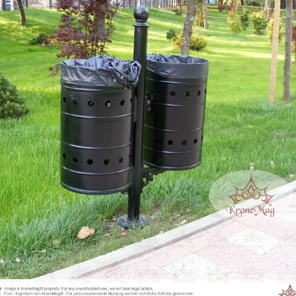 Cos de Gunoi Metalic Stradal URBAN 2