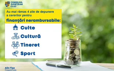 Perioada de depunere a cererilor de finanţare pentru entităţile non-profit se apropie de final